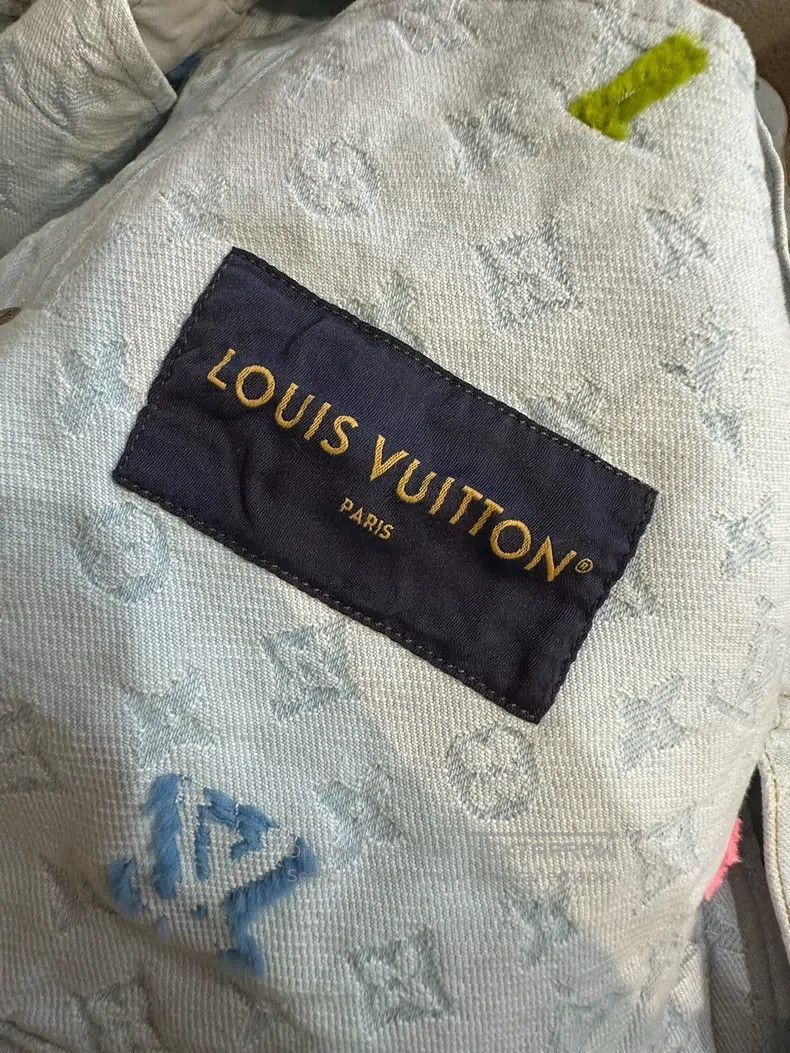 Louis Vuitton Louis Vuitton Tyler 24 new denim jacket Size US XXL / EU 58 / 5 - 3 Thumbnail