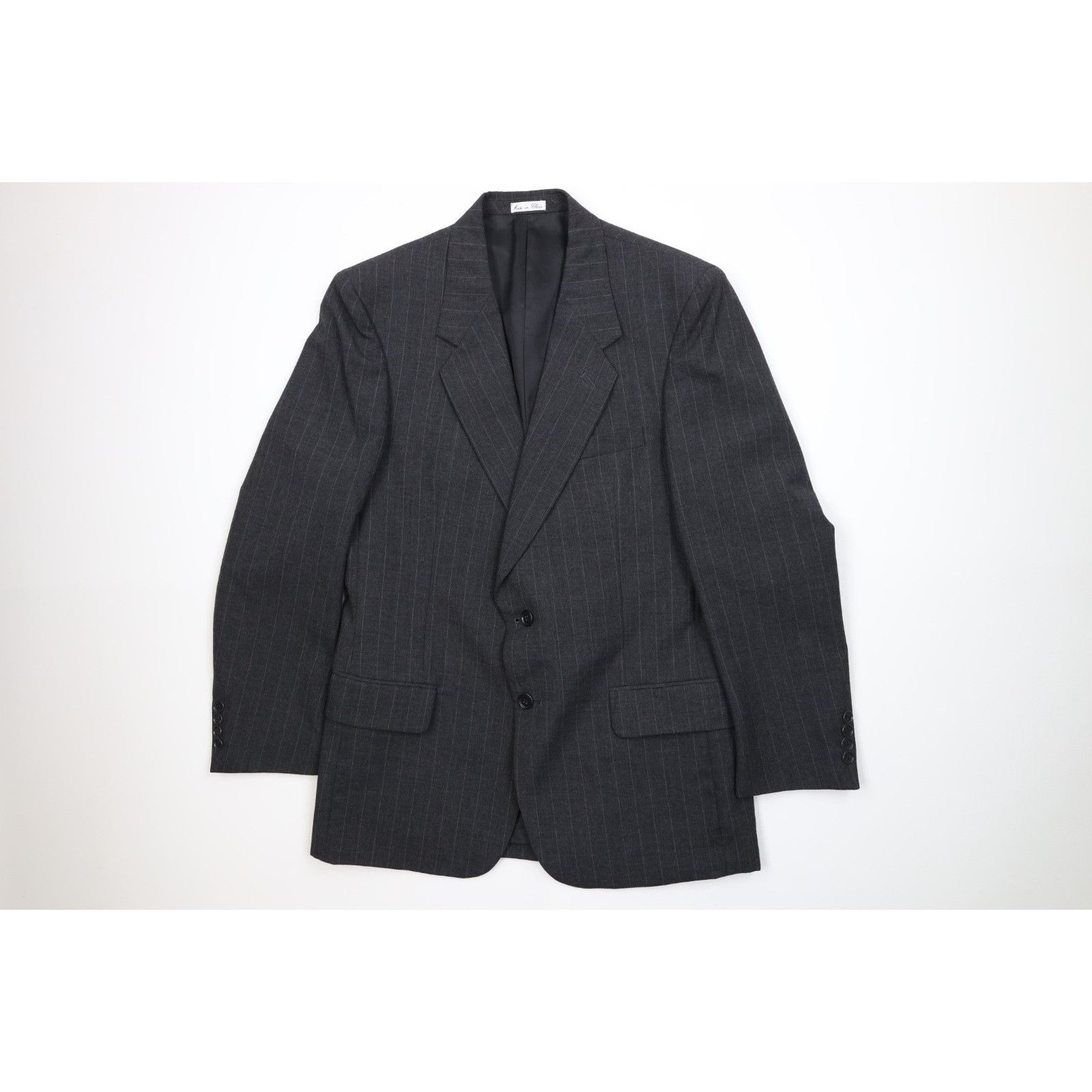 Vintage Vintage 90s Streetwear 2 Piece Wool Blend Wedding Suit Size 40R - 2 Thumbnail