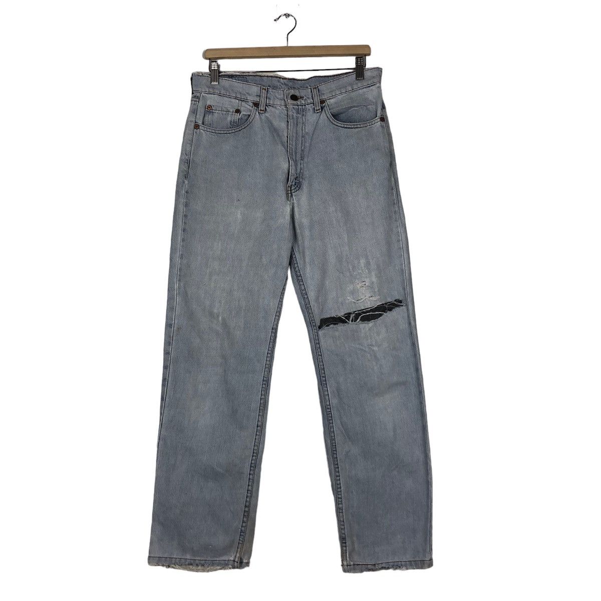 Levi's 🔥Vintage 359 Button Levi’s Jeans Denim Biker Wear Size US 32 / EU 48 - 1 Thumbnail