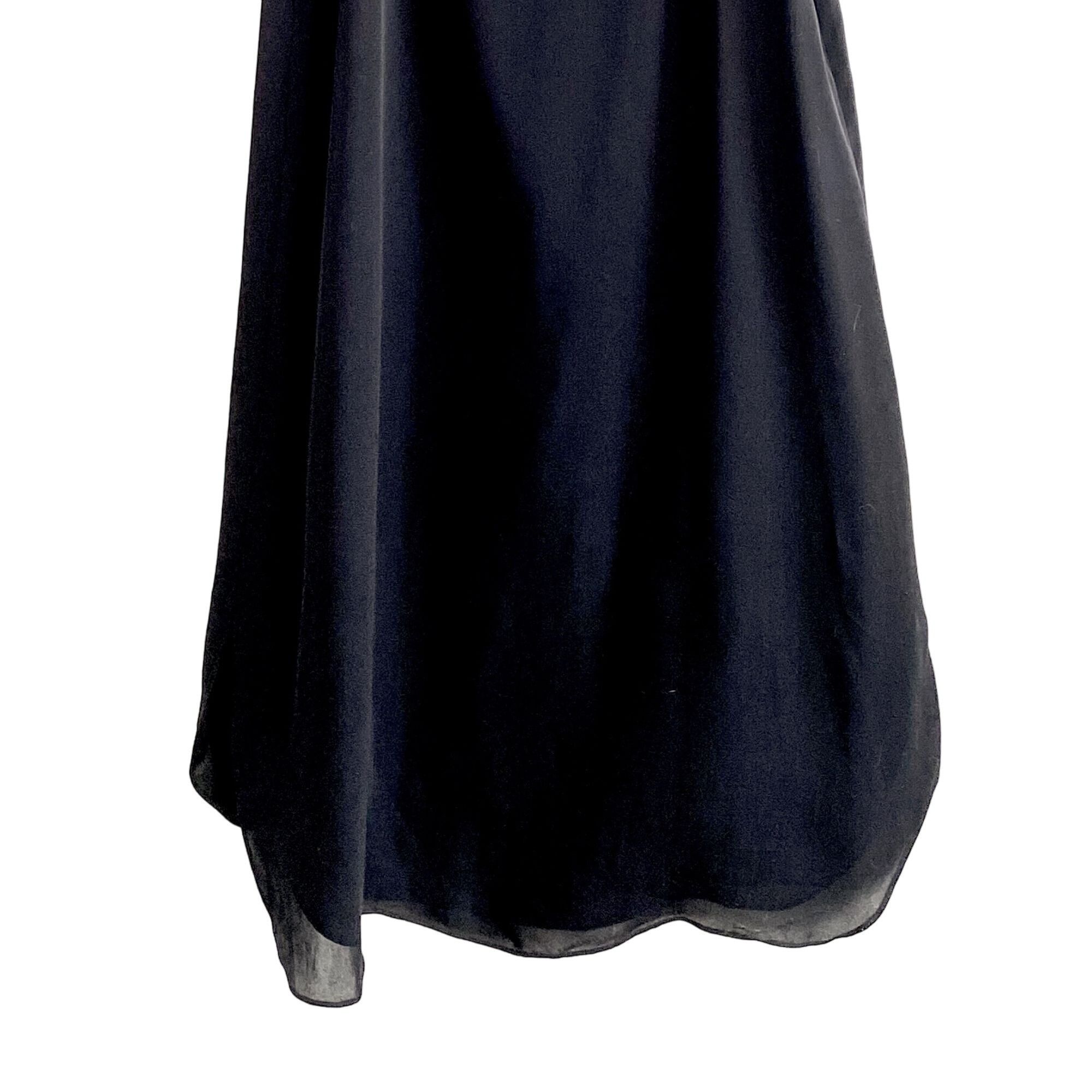 T by Alexander Wang T BY ALEXANDER WANG Black Silk Pleated Midi Dress, Size 4 Size S / US 4 / IT 40 - 7 Thumbnail