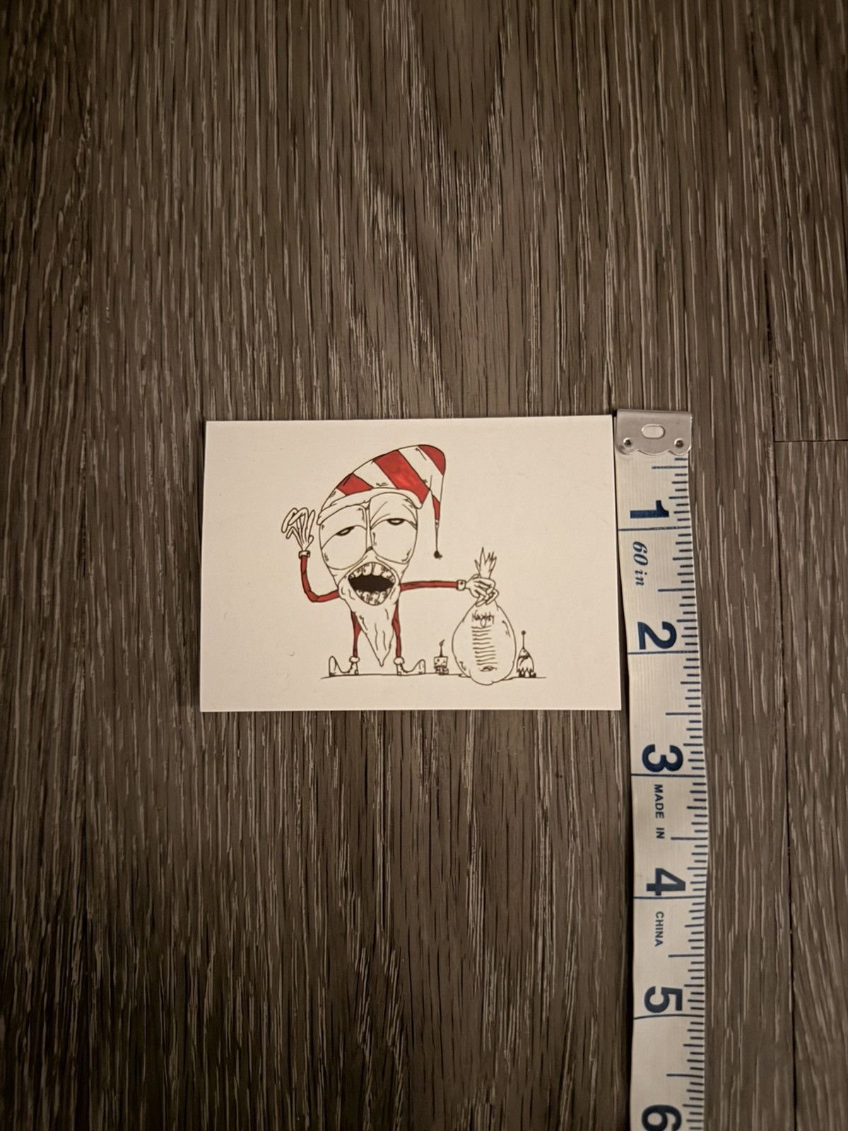 Chrome Hearts Chrome Hearts Matty Boy Santa 2019 VIP Christmas Card Size ONE SIZE - 6 Thumbnail