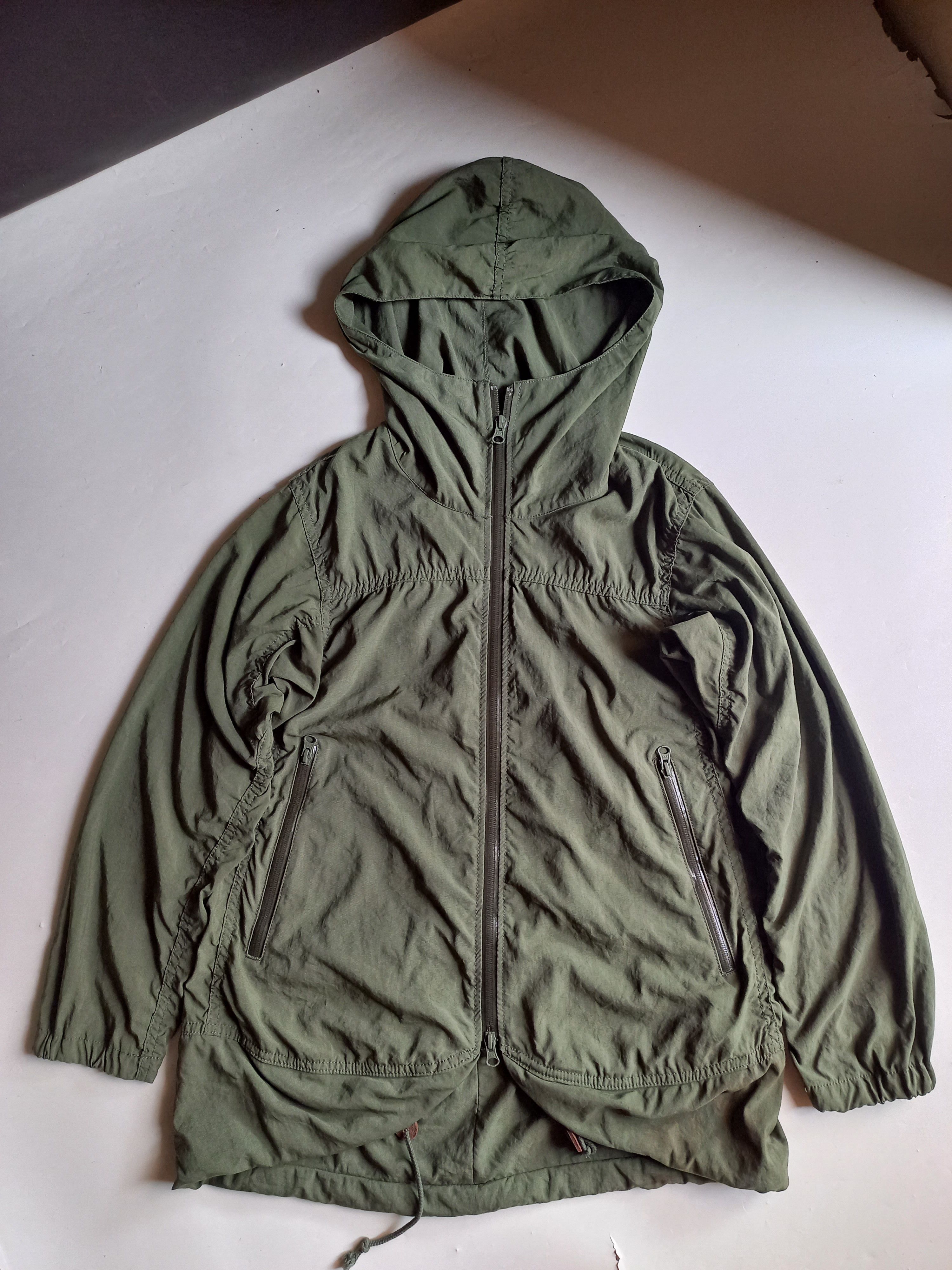 image of Vintage Cabane De Zucca Wind Stopper Jacket in Green, Women's (Size Small)