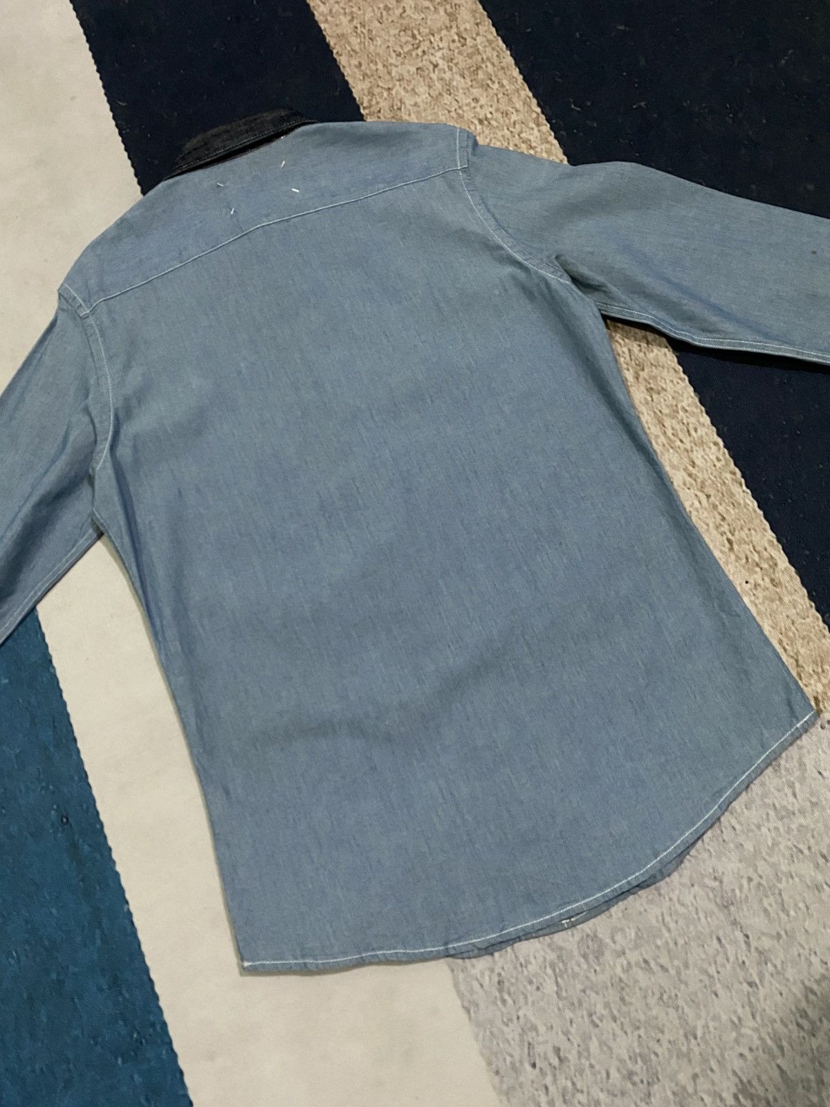 Maison Margiela Maison Margiela 2011aw Denim Shirt Size US S / EU 44-46 / 1 - 6 Thumbnail