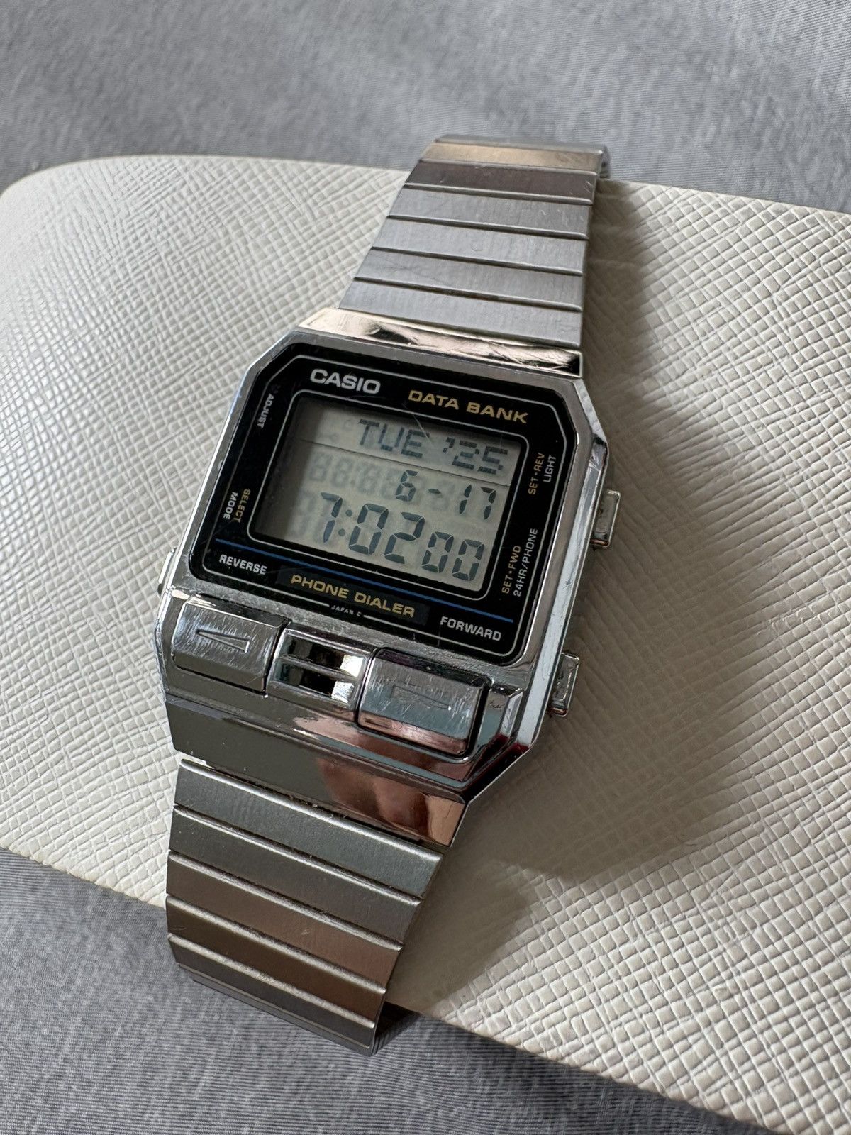 Casio Casio DBA-800 Module 555 Vintage 80s Phone Dialer Watch Size ONE SIZE - 1 Thumbnail