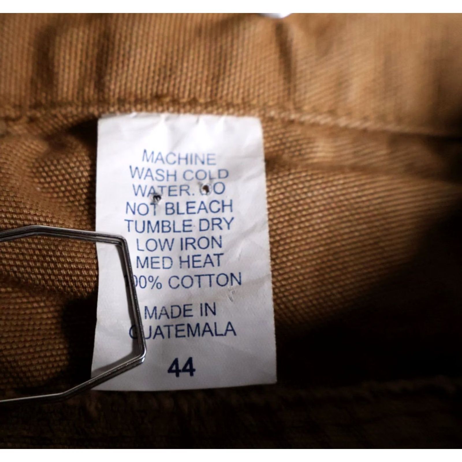 Vintage Frontier Classics Mens Pants - 44 - Brown Canvas Buckle Back Size US 40 / EU 56 - 3 Thumbnail