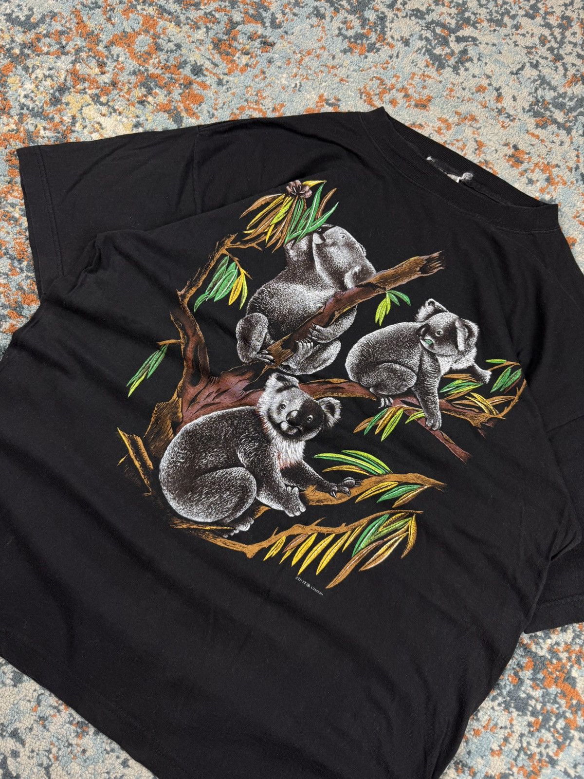 Vintage Vintage 90s Koalas on the eucalyptus tree graphic tee koala Size US XL / EU 56 / 4 - 3 Thumbnail
