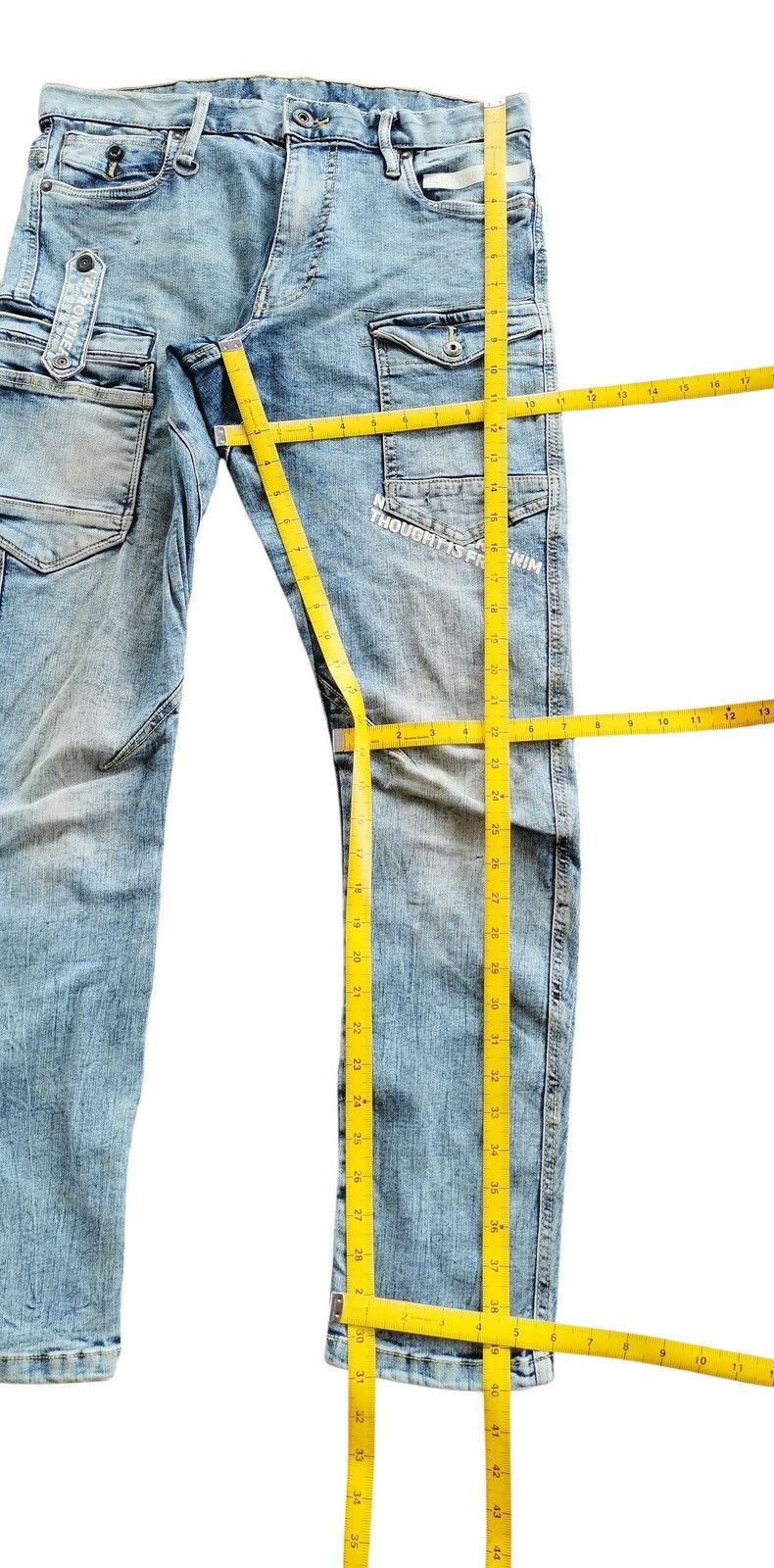 Voodoo Tactical Izz Frontier Stretchable Cargo Slim Jeans Size US 33 - 10 Thumbnail