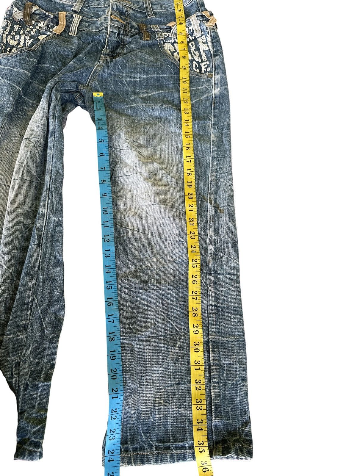 Kapital Unbrand Double Waist 3qtr 32x35.5 Size US 32 / EU 48 - 4 Thumbnail