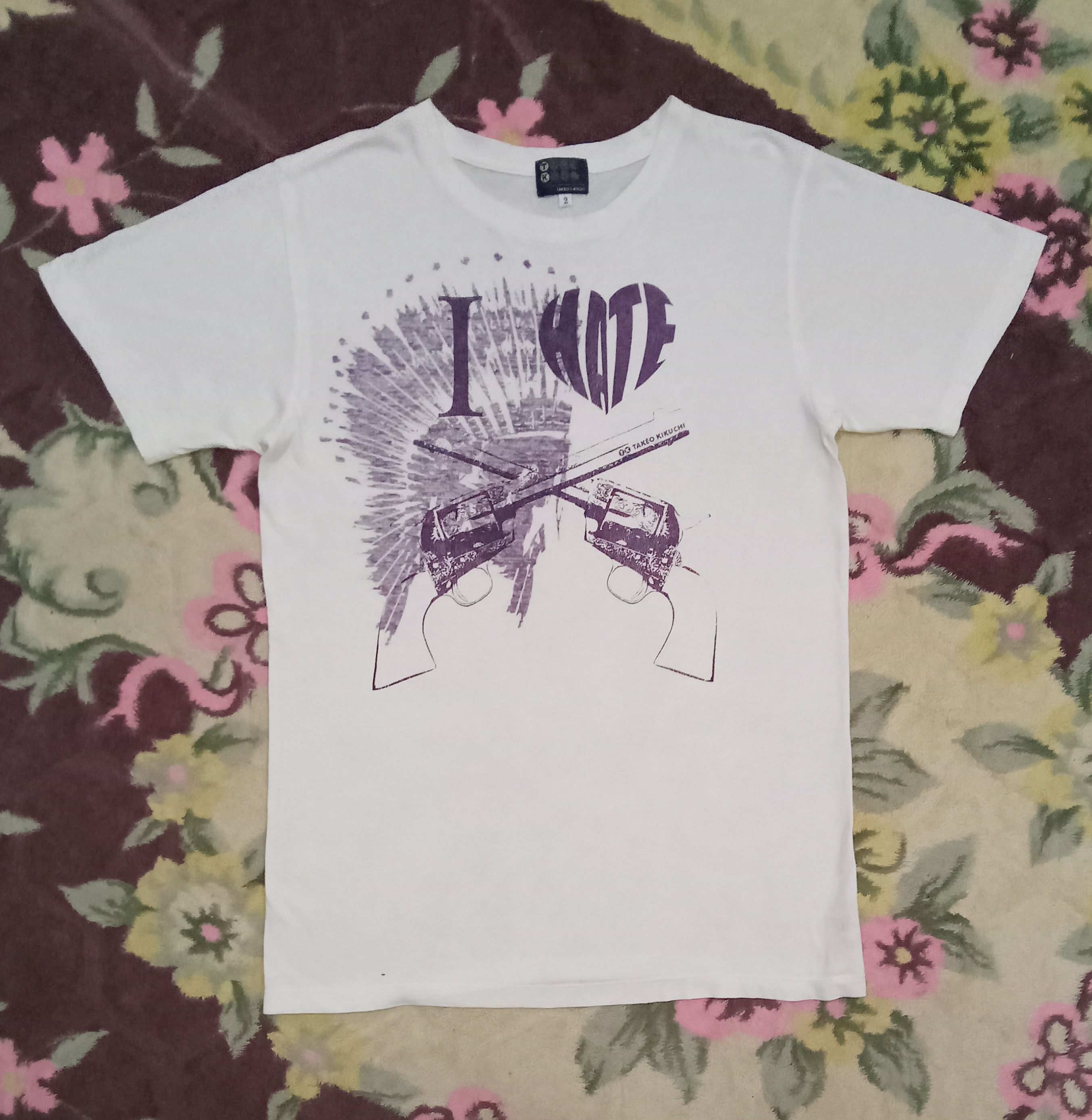 Takeo Kikuchi Takeo Kikuchi I Hate Pistols T Shirt Size US M / EU 48-50 / 2 - 1 Thumbnail