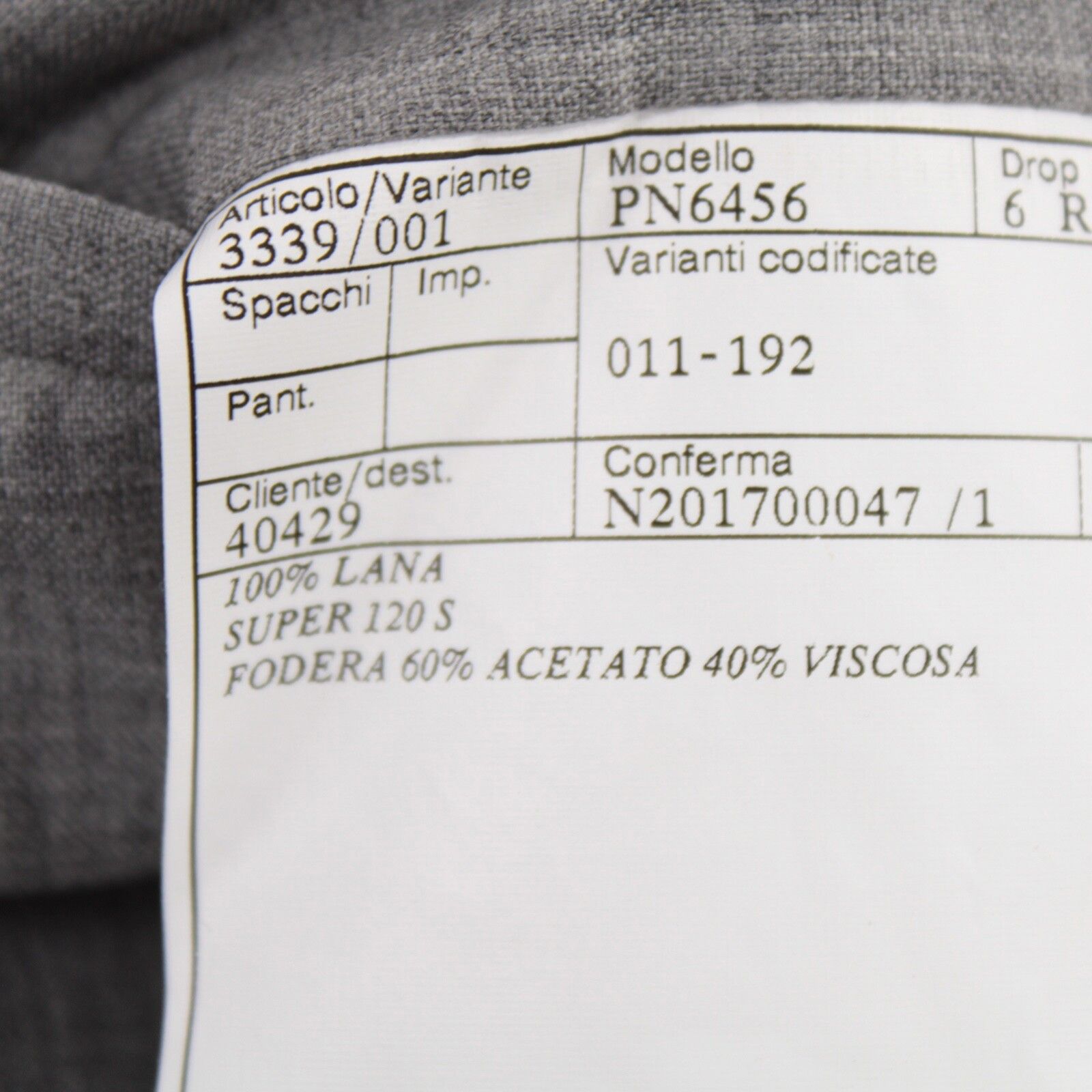Belvest Belvest New with tags Dress Pants Size 40 US In Gray Size US 40 / EU 56 - 5 Thumbnail