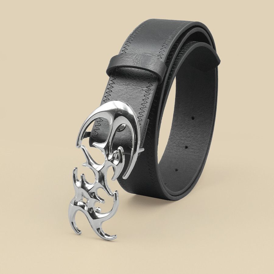 Japanese Brand × Leather Holow Bucke Belt Size ONE SIZE - 3 Thumbnail