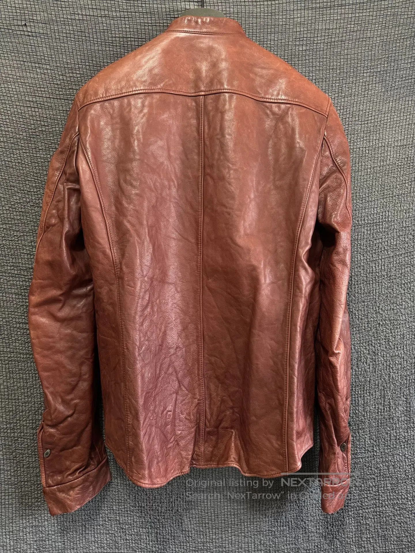 Carpe Diem carpe diem blood red leather jacket. Size US M / EU 48-50 / 2 - 2 Thumbnail