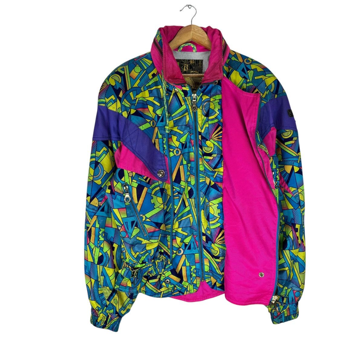 Japanese Brand × Pulse 🌟VINTAGE 90s PULSER LINE HOODIE ZIP SKI WEAR JACKET Size US L / EU 52-54 / 3 - 3 Thumbnail