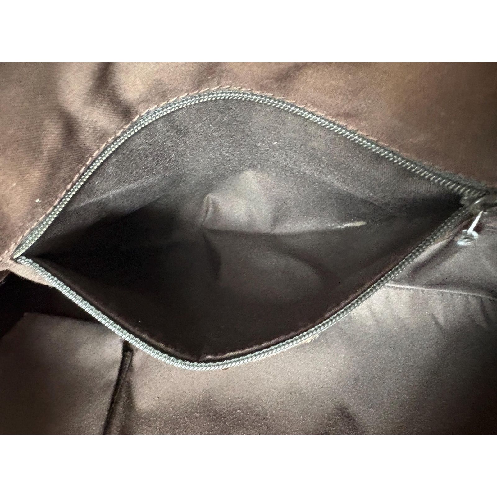 Gucci Authentic Gucci Eclipse GG Cloth and Brown Leather Shoulder Size ONE SIZE - 11 Thumbnail