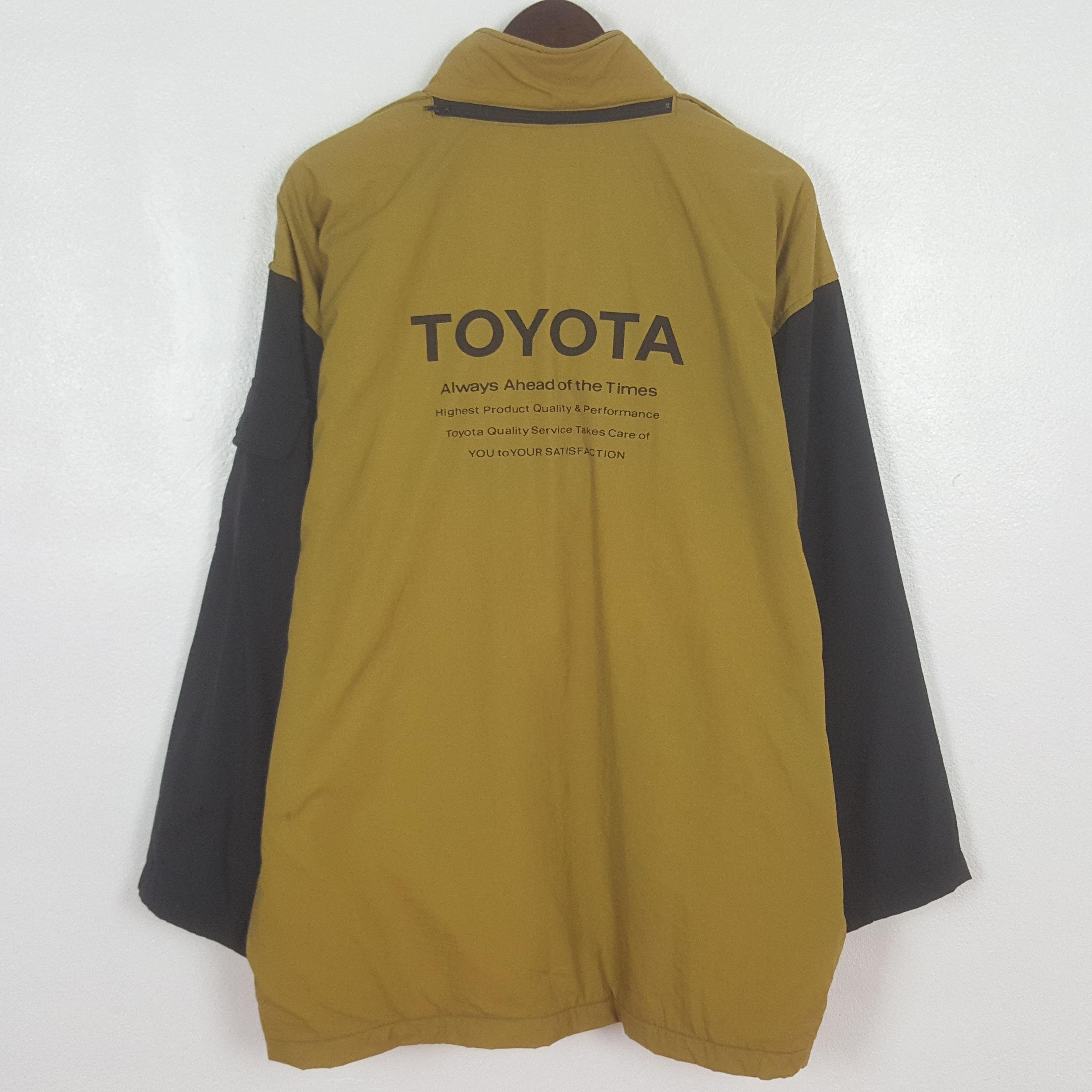 Japanese Brand Vintage Toyota Tecno Racing Long Winter Jacket Size US XL / EU 56 / 4 - 1 Thumbnail