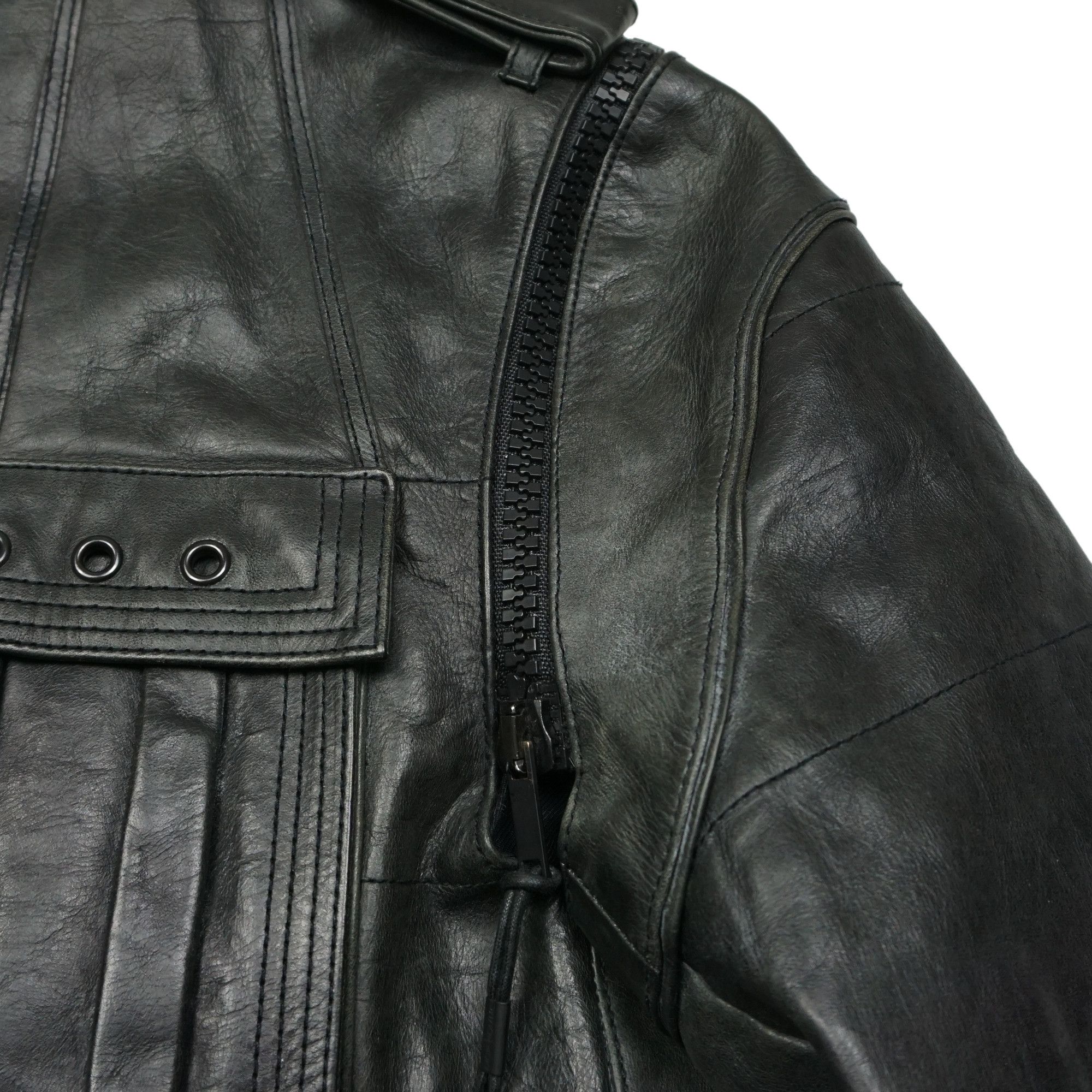 Dior Homme AW03 Luster Campaign M65 Leather Jacket