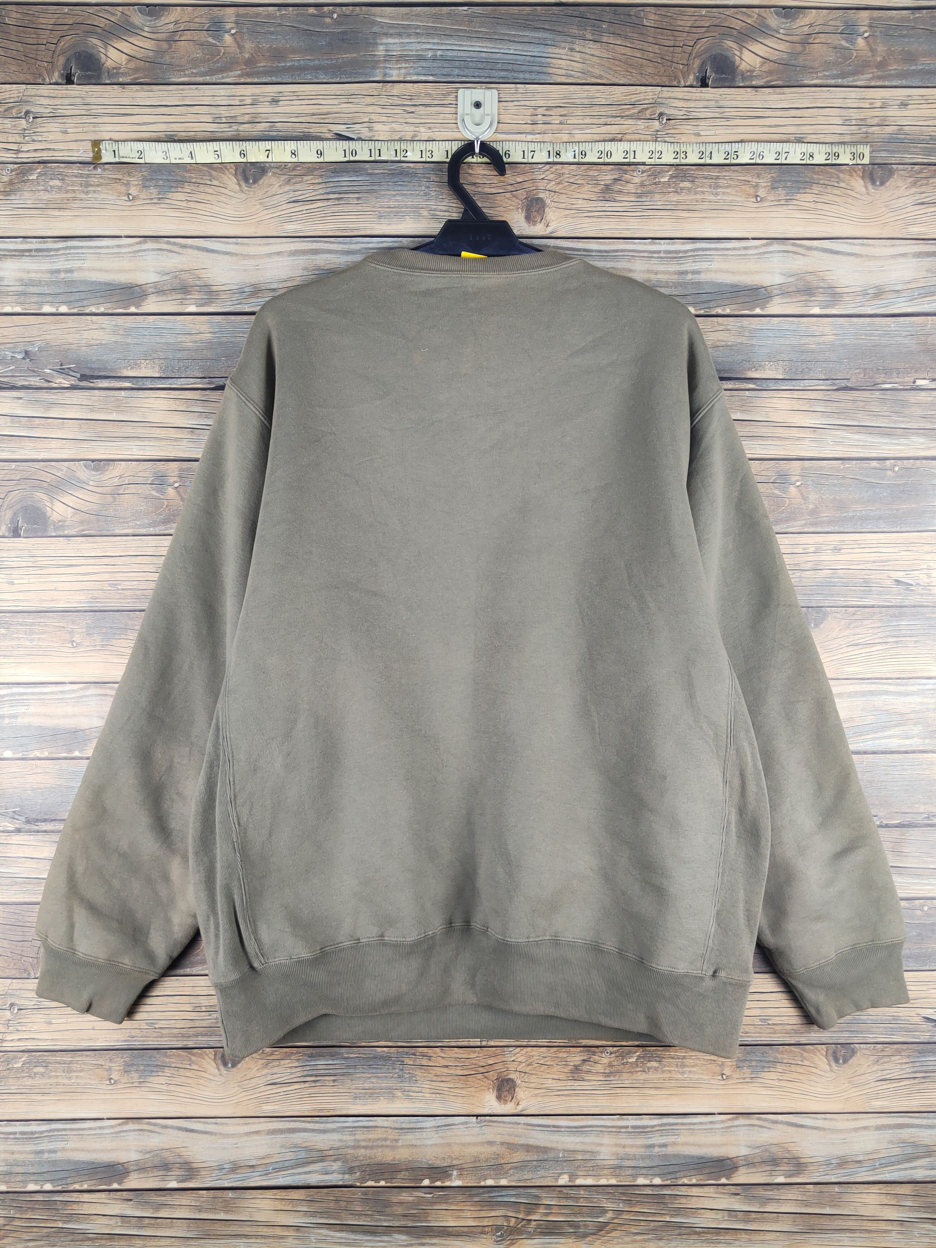 Avirex DL Avirex Olive baggie vintage sweatshirt Sweaters #2482T Size US L / EU 52-54 / 3 - 8 Thumbnail