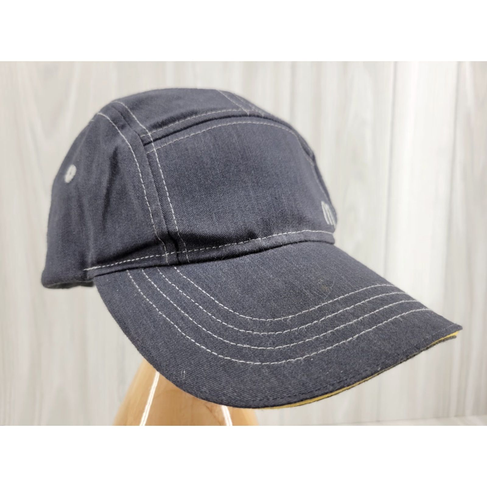Vintage VINTAGE McDonald's Distressed 5 Panel Cotton Hat Strap Timeless Elements Denim Ball Cap Mens Adjustable Gray Size ONE SIZE - 3 Thumbnail