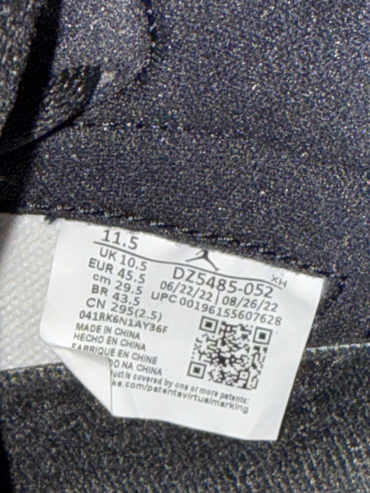 Jordan Brand Air Jordan 1 White Cement Size US 11.5 / EU 44-45 - 6 Thumbnail