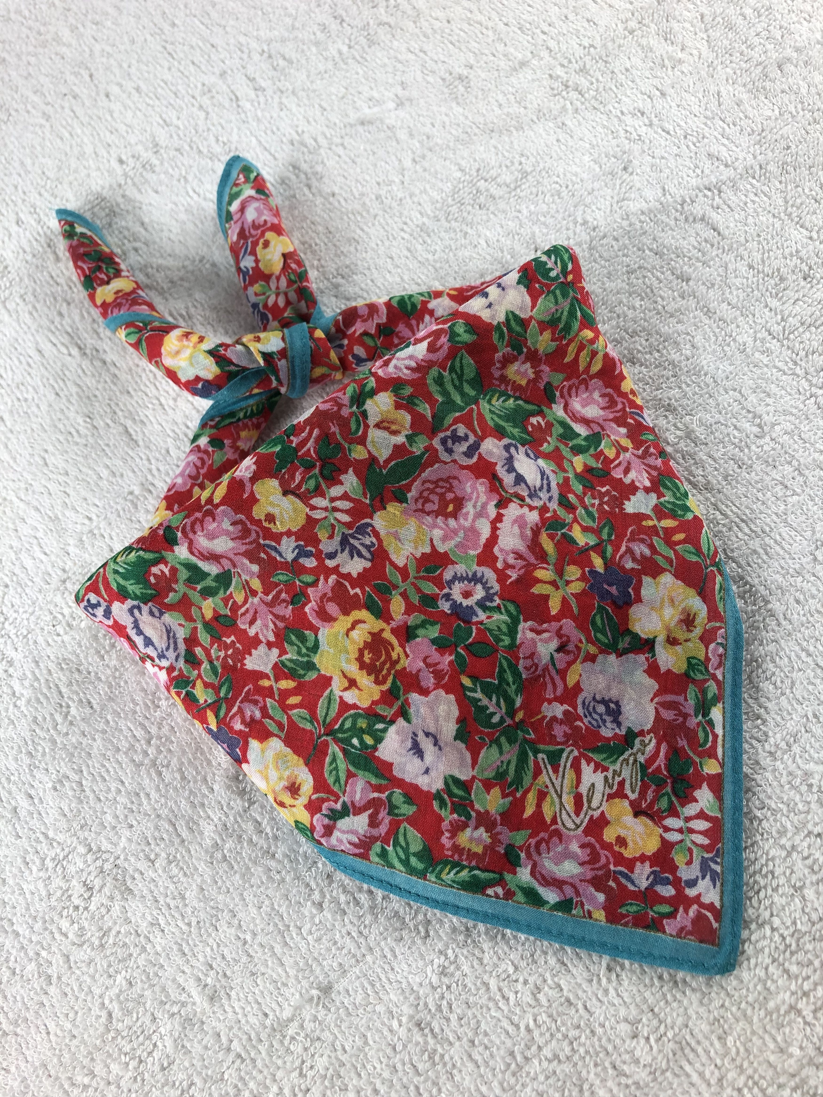 Kenzo × Vintage Kenzo Floral Handkerchief / Bandana / Neckerchief Size ONE SIZE - 2 Thumbnail