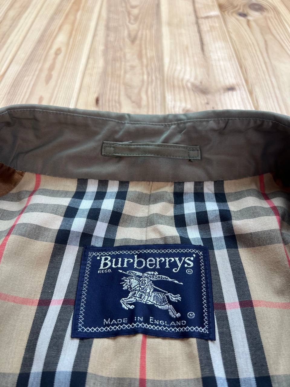 Burberry Vintage trench coat Burberrys Nova Check Size US L / EU 52-54 / 3 - 3 Thumbnail
