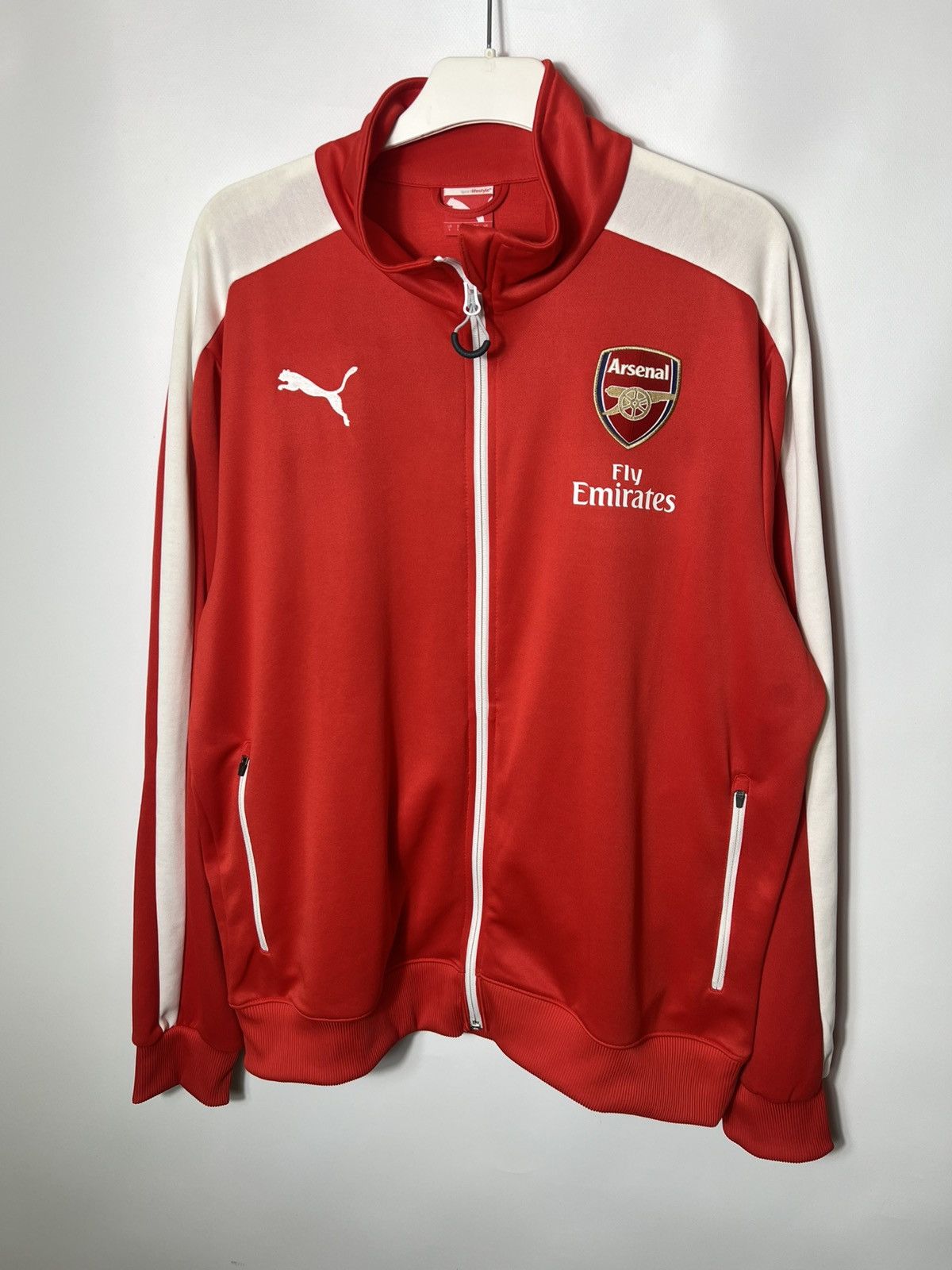 Puma Vintage Puma Arsenal Fc London T7 Anthem Jacket 14/15 Size US L / EU 52-54 / 3 - 1 Thumbnail