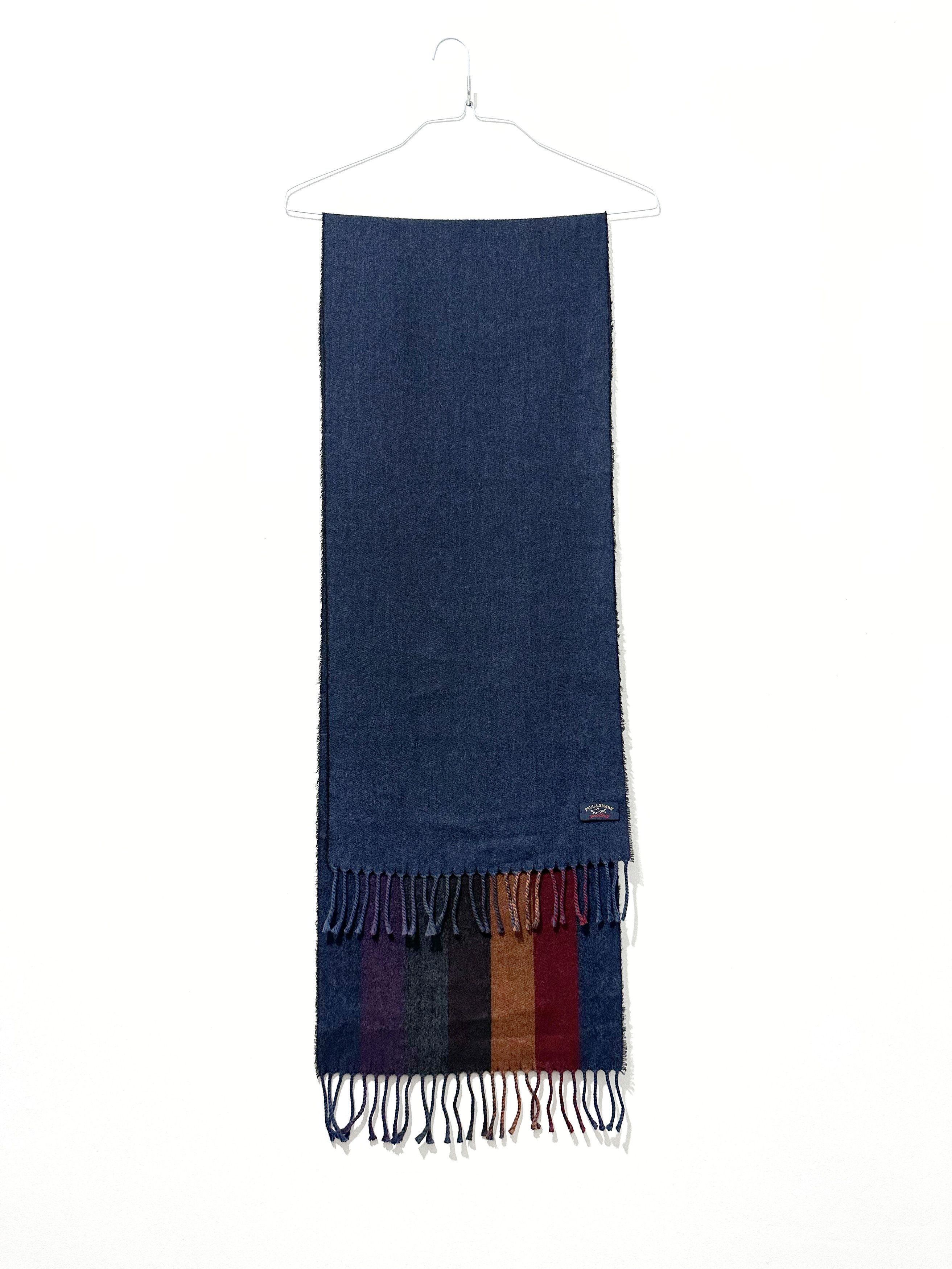 Paul & Shark Paul & Shark Wool & Cashmere Two Sided Large Scarf 180cm Size ONE SIZE - 1 Thumbnail