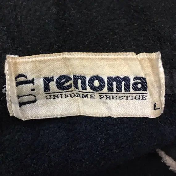 Renoma U.P RENOMA Zip Up Fleece Sweater Spell Out Streetwear Size L / US 10 / IT 46 - 8 Thumbnail