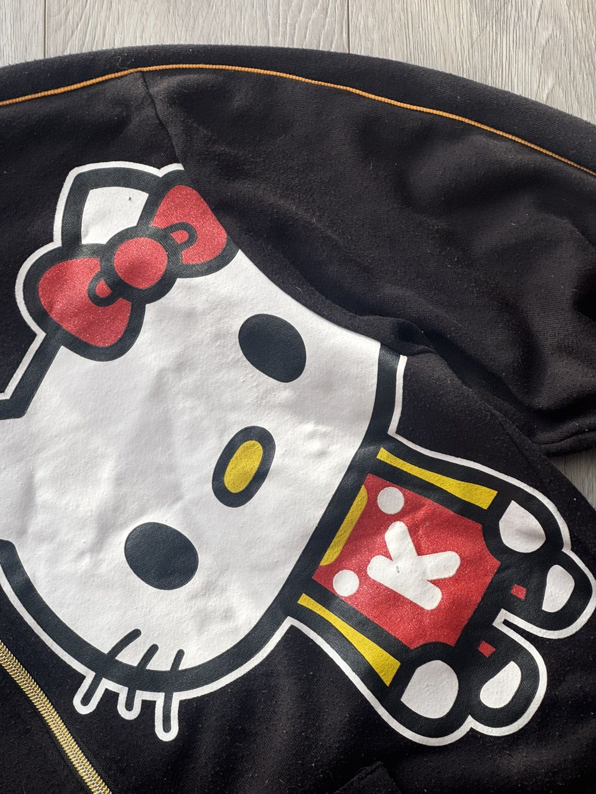 Cartoon Network If Six Was Nine Hello Kitty Big Logo Zip Up Hoodie Size US M / EU 48-50 / 2 - 3 Thumbnail