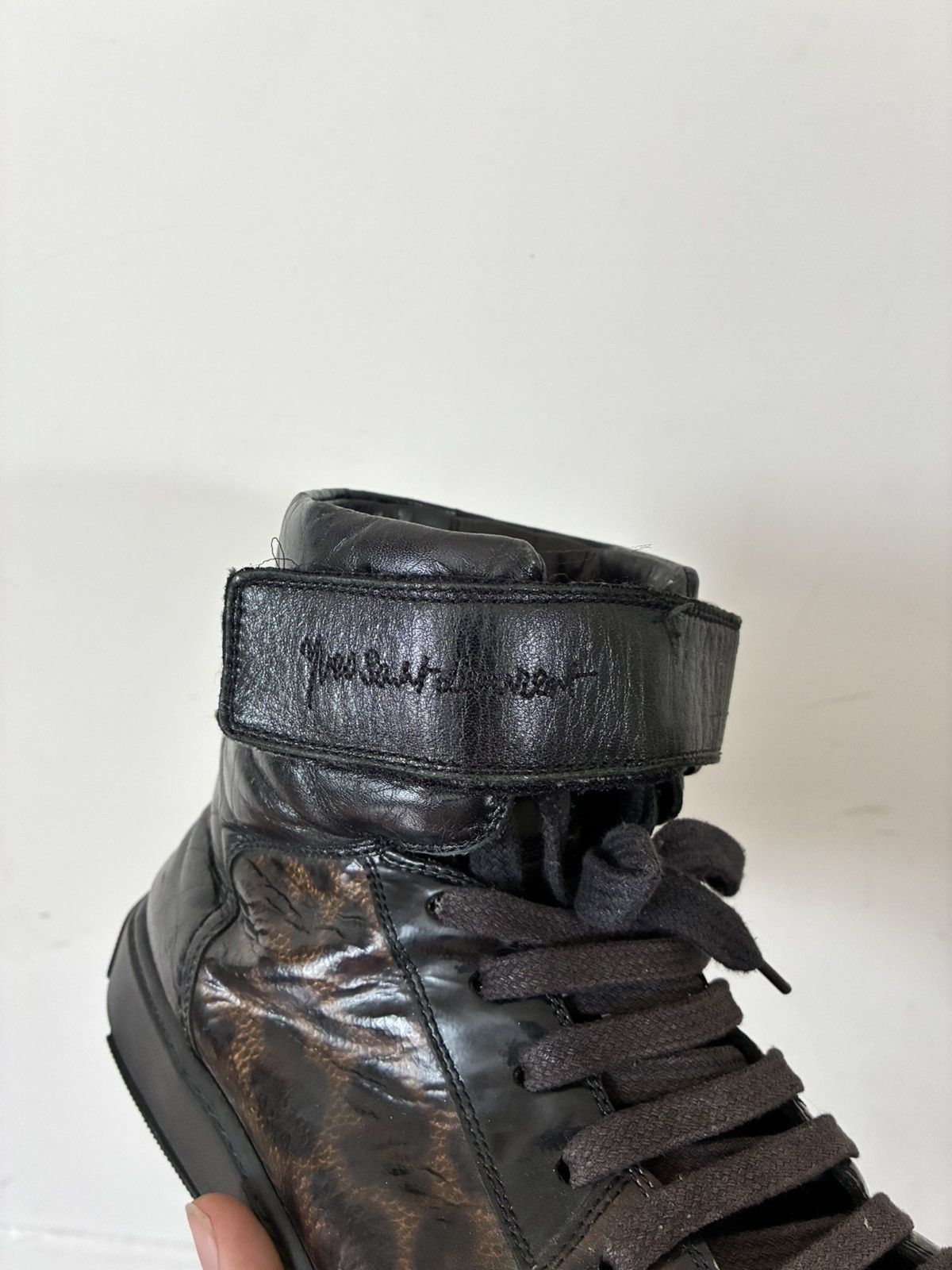 Yves Saint Laurent Yves Saint Laurent 2012 Leopard High Top Sneakers Size US 10.5 / EU 43-44 - 8 Thumbnail
