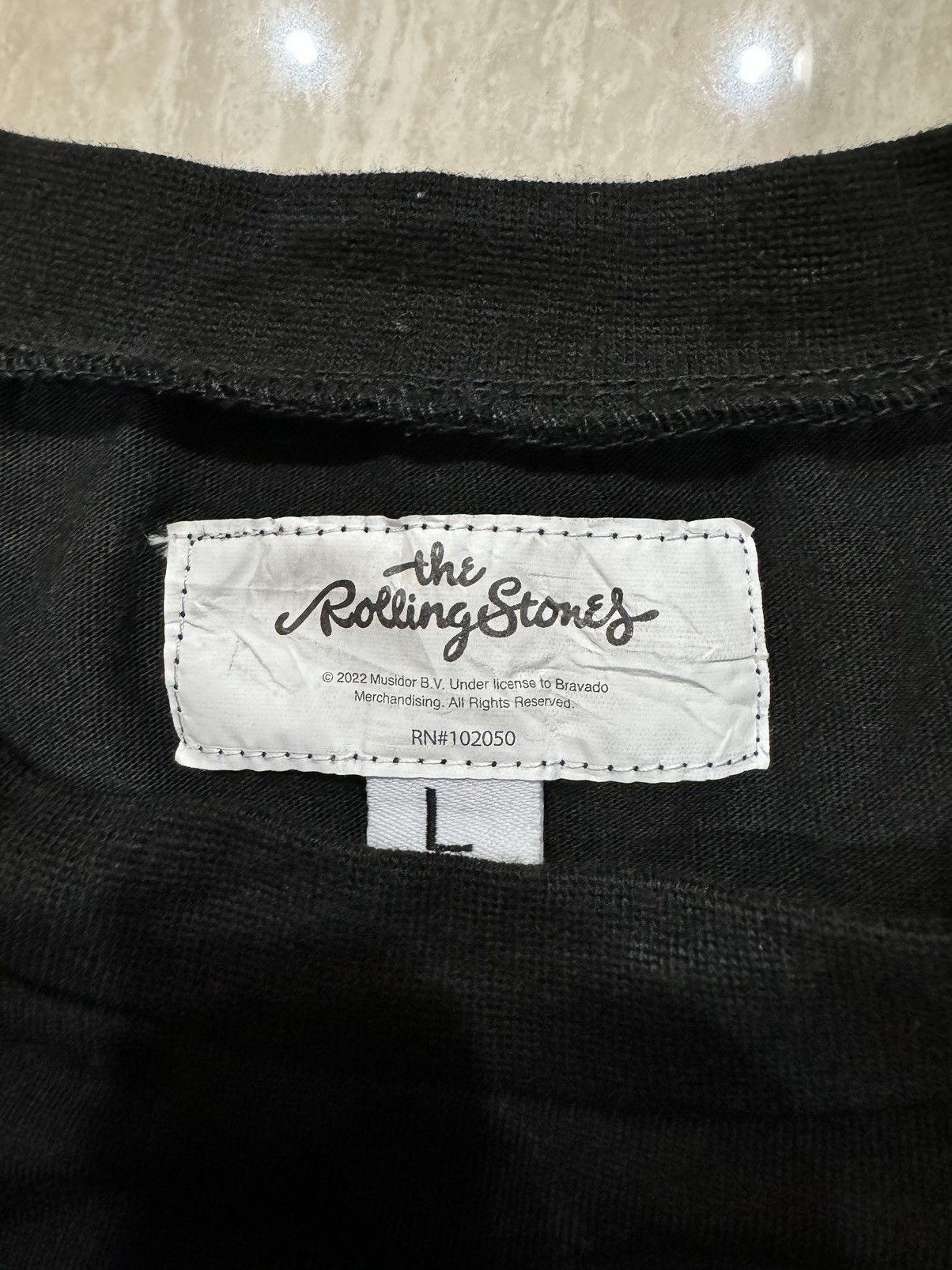 The Rolling Stones ROLLING STONES Steel Wheels Tour Short Sleeve T-shirt Size US L / EU 52-54 / 3 - 5 Thumbnail