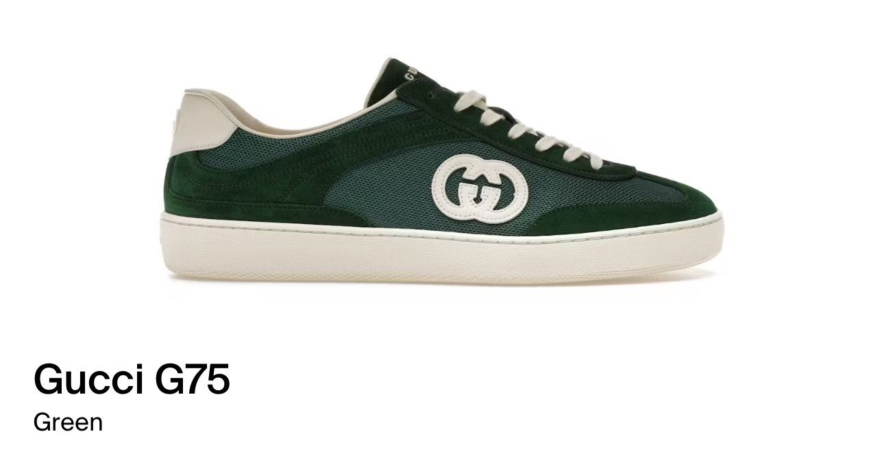 Gucci Gucci G75 Size US 10.5 / EU 43-44 - 1 Thumbnail
