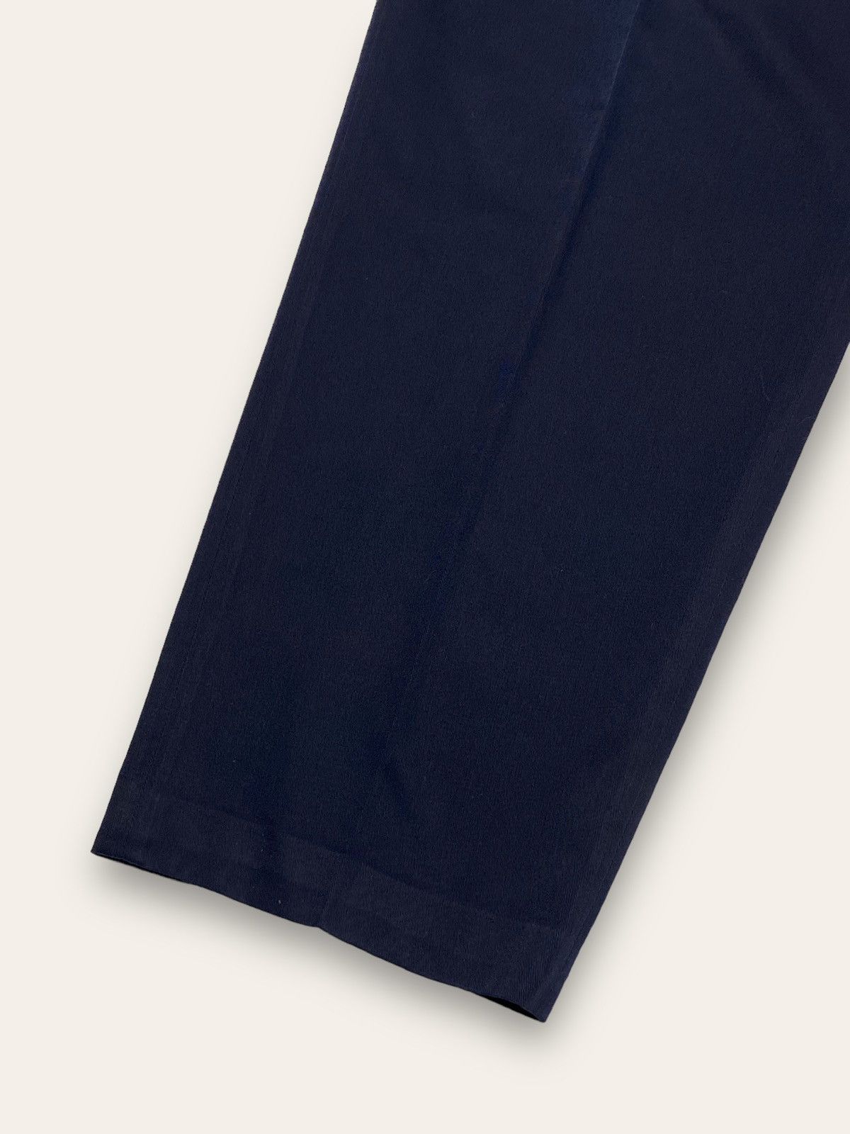 Lacoste 90s Vintage LACOSTE CHEMISE Navy Faded Baggy Pants Size US 38 / EU 54 - 3 Thumbnail