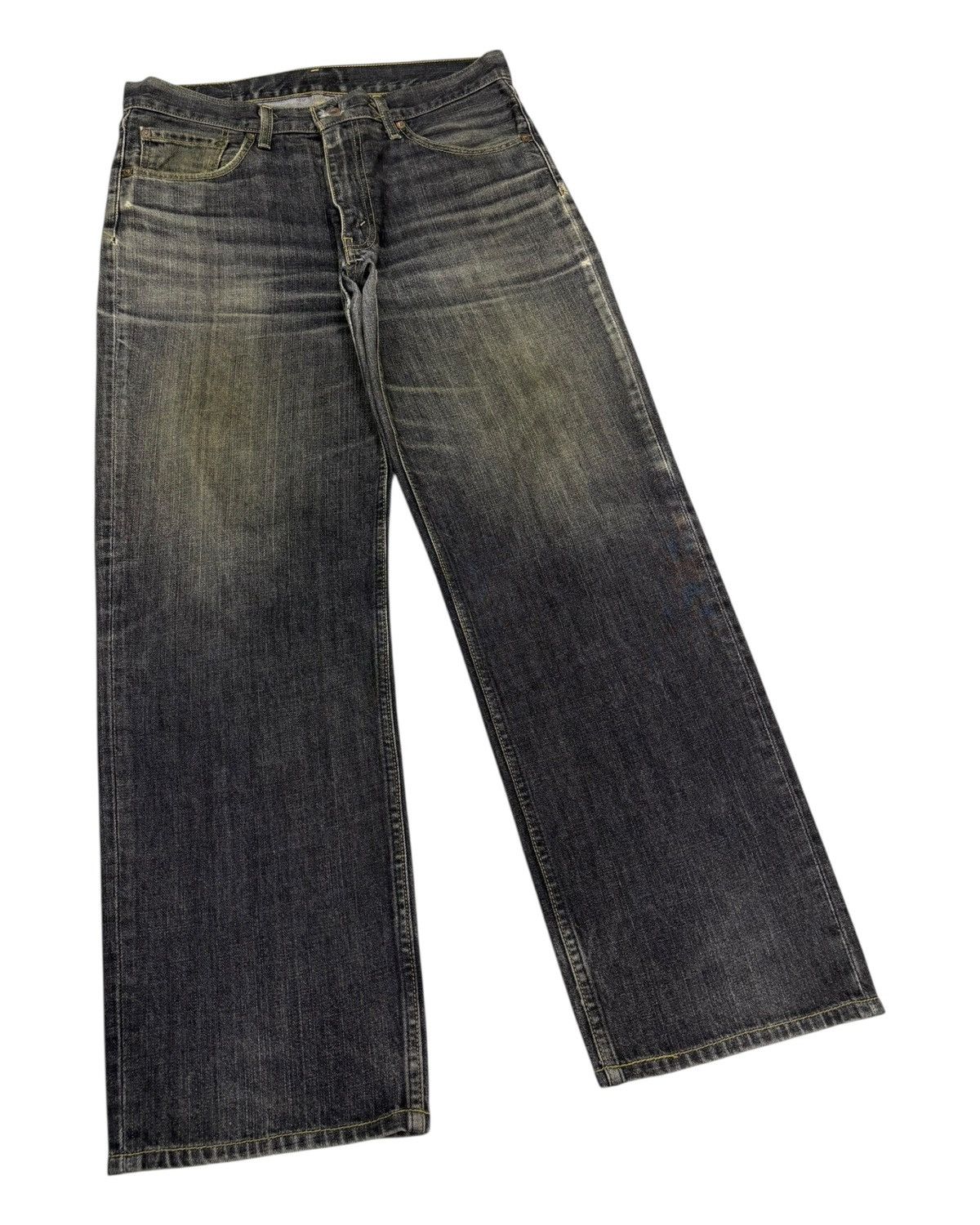 Levi's Vintage Clothing Vintage Levis 502 Rusty Black Baggy Jeans Distressed Denim Size US 34 / EU 50 - 3 Thumbnail