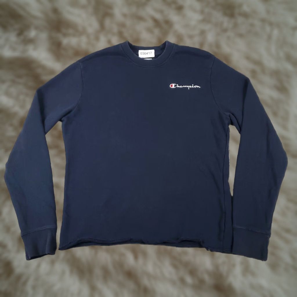 Champion Mens Small Champion Blue Casual Pullover Sweatshirt Size US S / EU 44-46 / 1 - 1 Thumbnail