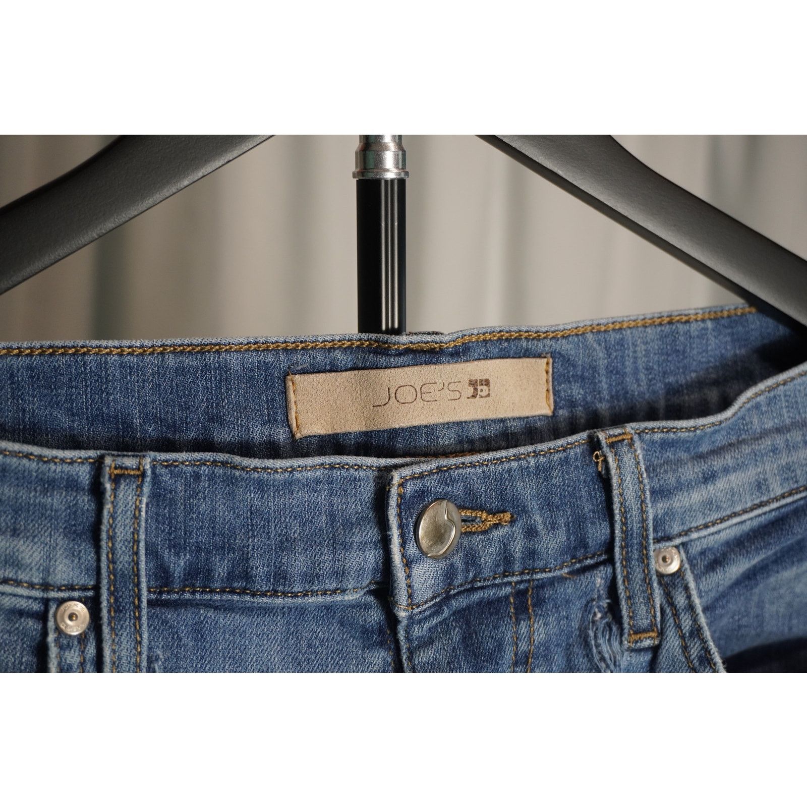Joe's Joe’s Jeans Women’s Skinny Jeans Medium Wash – Stretch Denim Size 34" / US 12 / IT 48 - 3 Thumbnail