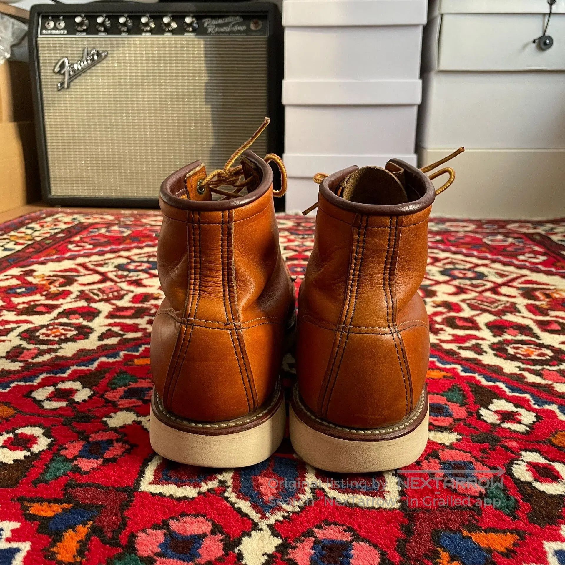 Red Wing Red Wing 875 Classic Work Boots. Size US 7.5 / EU 40-41 - 8 Thumbnail