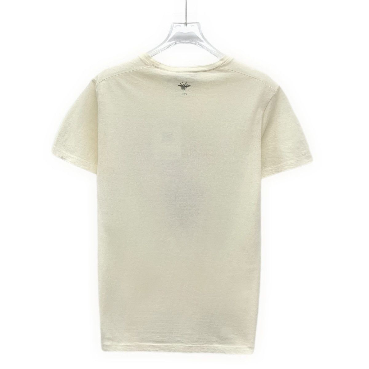 Dior Dior Beige Logo Letter Printed Short Sleeve T-Shirt K26WX Size S / US 4 / IT 40 - 2 Thumbnail