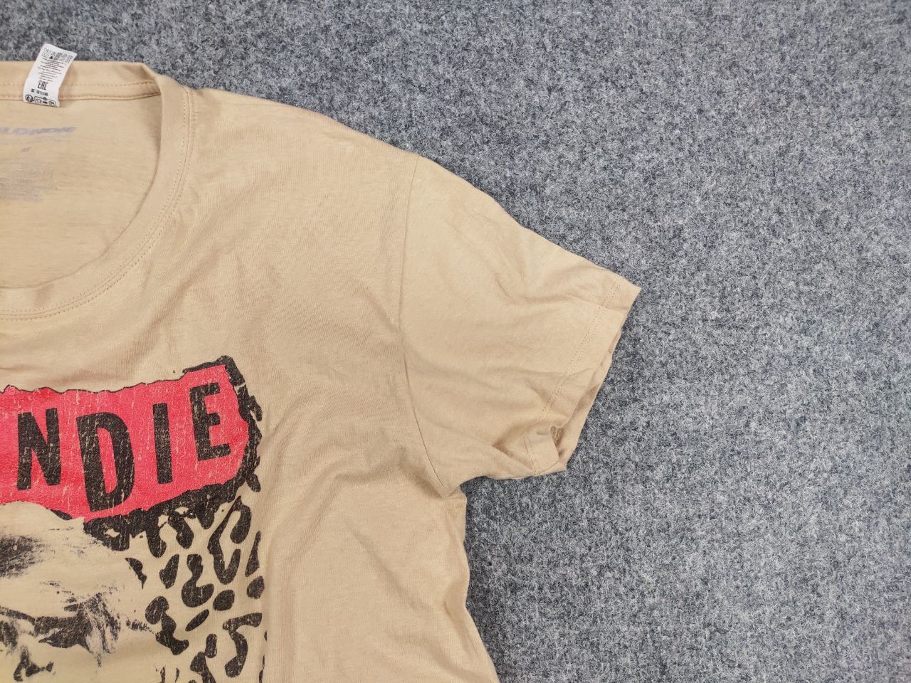 Other Vintage Blondie Hysteric Glamour Style Beige T shirt Y2K Size US M / EU 48-50 / 2 - 8 Thumbnail