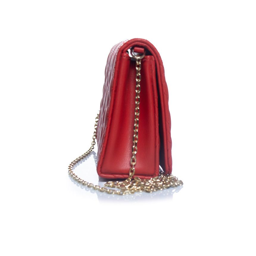 Love Moschino Love Moschino, red quilted shoulder bag Size ONE SIZE - 3 Thumbnail