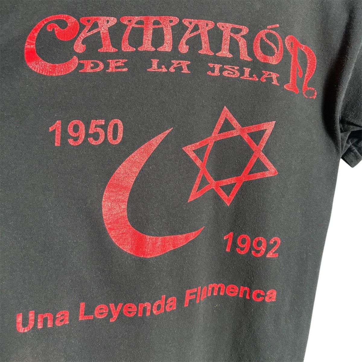 Band Tees × Vintage Vintage Camaron De La Isla Band Tee Size US M / EU 48-50 / 2 - 4 Thumbnail