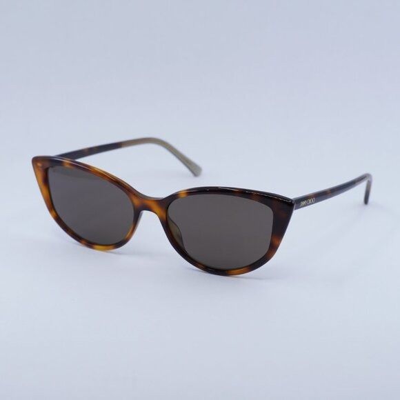 Jimmy Choo NADIA/S 008670 Sunglasses Havana Cat Eye Frame display picture 1