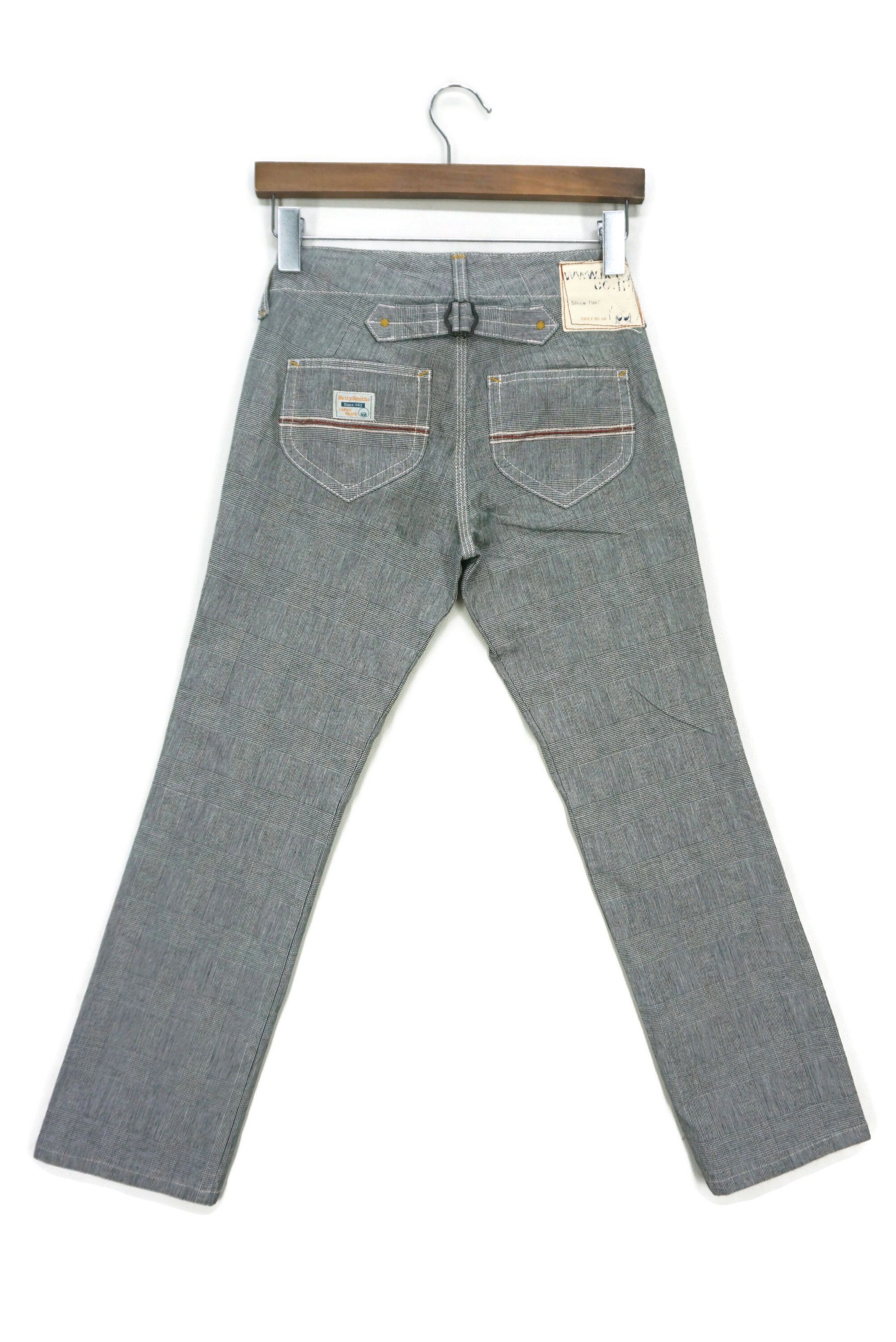 Japanese Brand Betty Smith Pants Size S fit W27xL25.5 Buckle Back Cropped Size 25" / US 0 / IT 36 - 1 Thumbnail