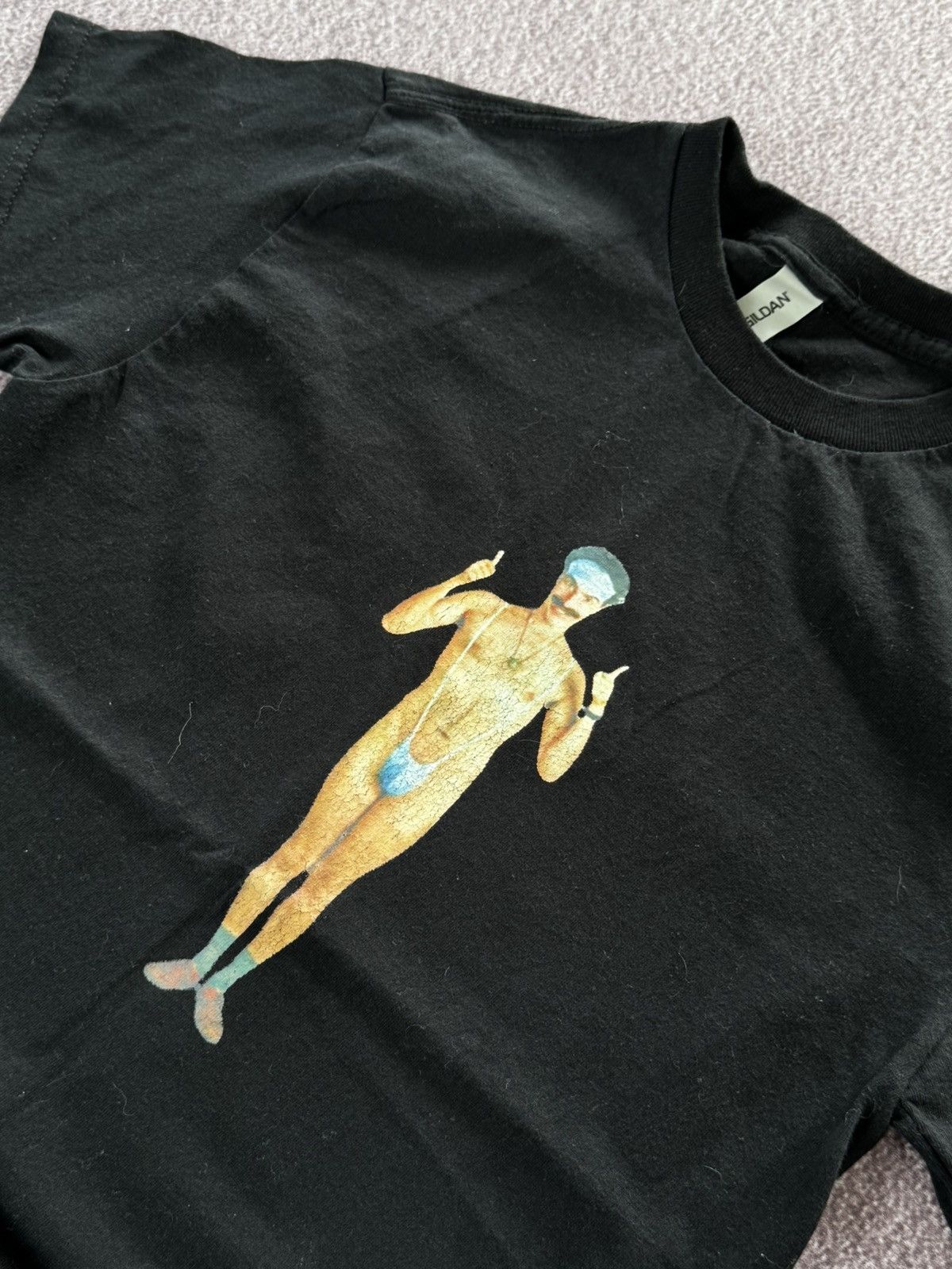 Vintage Borat Movie Humour Funny Print Retro T-Shirt Size S / US 4 / IT 40 - 6 Thumbnail