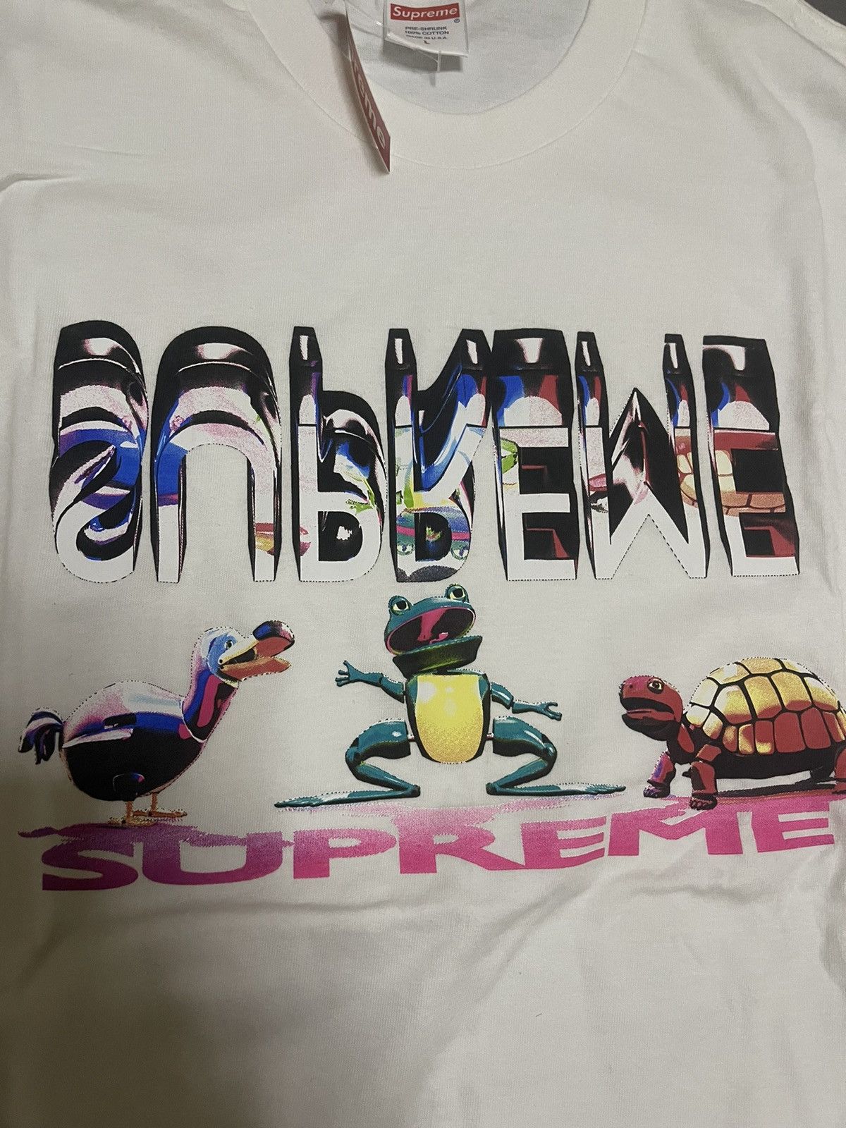 Supreme Supreme fw17 animals tee dswt Size US L / EU 52-54 / 3 - 4 Thumbnail