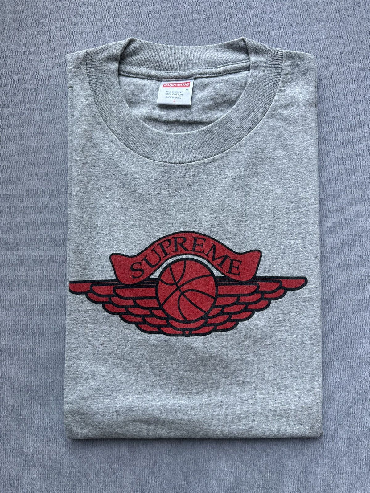 Supreme Jordan Tシャツ 初期 90's 新品 Wing Logo WTS 1998 OG Supreme Air Jordan Wings Logo Tee, Size Large, 8/10