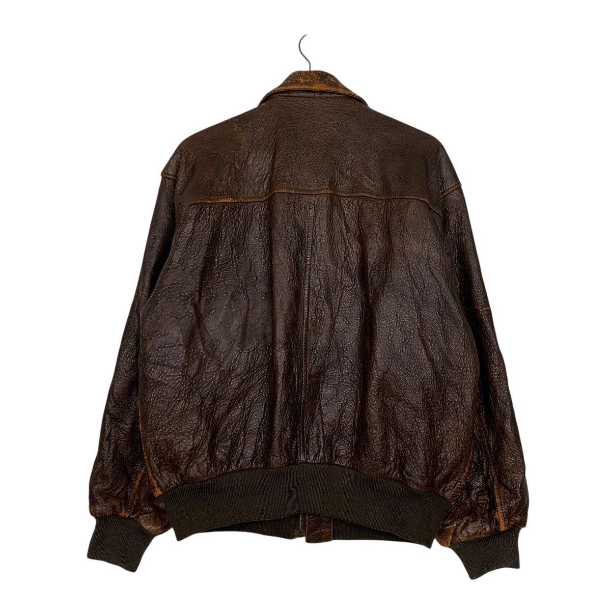 Japanese Brand Type A-2 US Air Force Military Leather Bomber Jacket Size US M / EU 48-50 / 2 - 7 Thumbnail