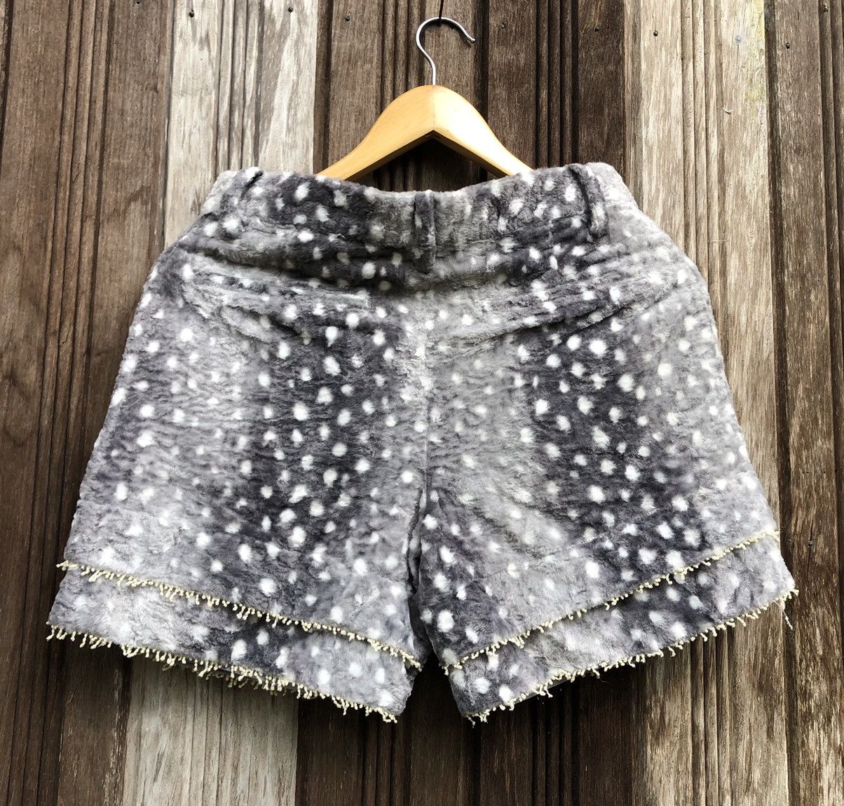 Issey Miyake Ne-net by Issey Miyake Fleece Shorts Pants Size 29" - 6 Thumbnail