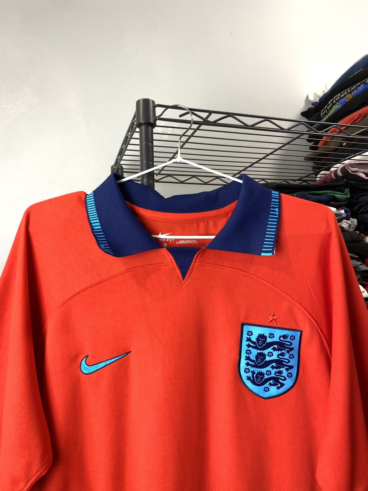 Umbro Nike England Soccer Jersey T Shirt Hype Drip Drill Size US XXL / EU 58 / 5 - 2 Thumbnail