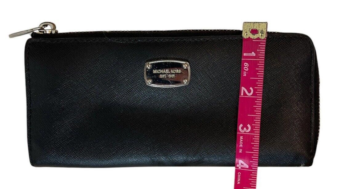 Michael Kors Michael Kors Black Leather Wallet Size ONE SIZE - 3 Thumbnail